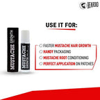 Beardo Mustache Growth Roll on | Grocsy