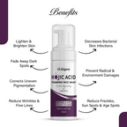 LA Organo Kojic Foaming Face Wash | Grocsy