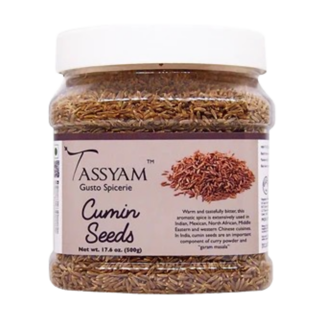 Tassyam Organics Cumin Seeds | Grocsy