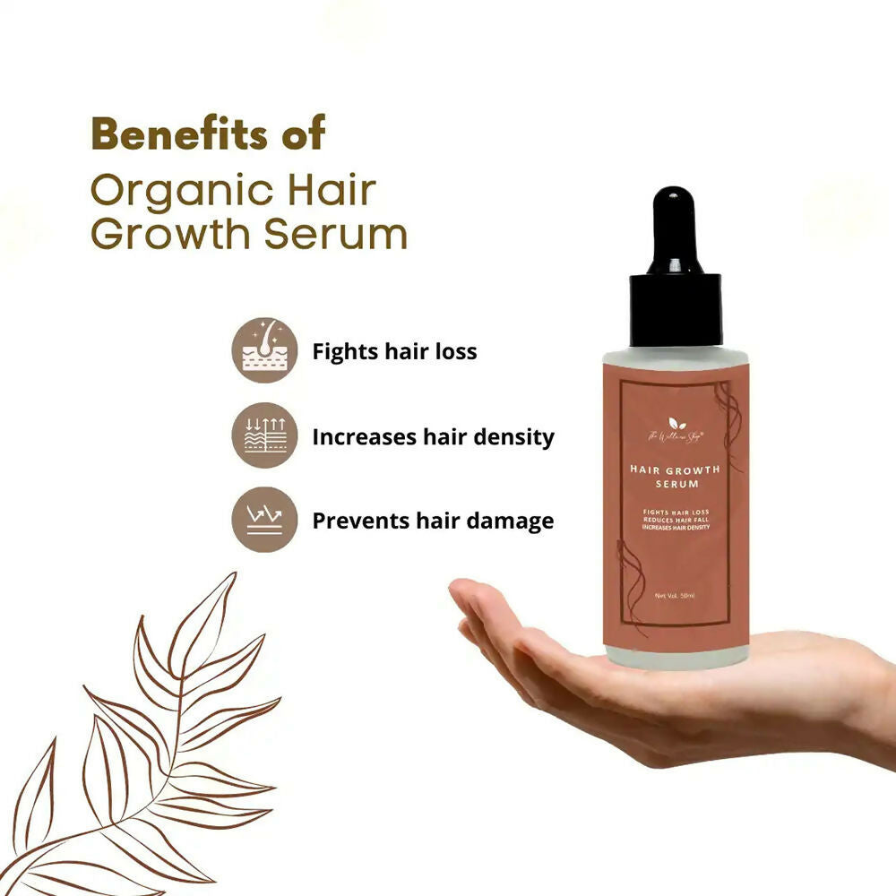The Wellness Shop Organic Hair Growth Serum | Grocsy