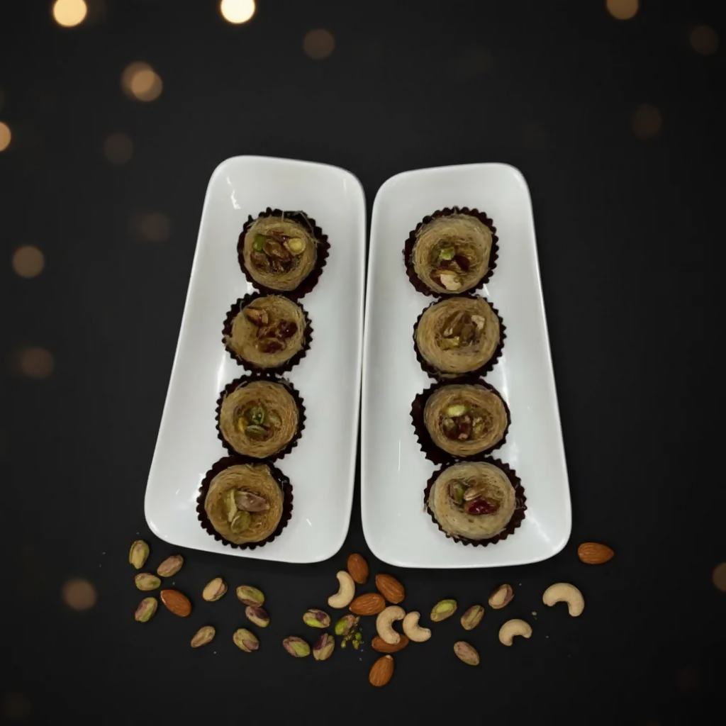 Agra Sweets Banjara Pistachio Nest Baklava | Grocsy