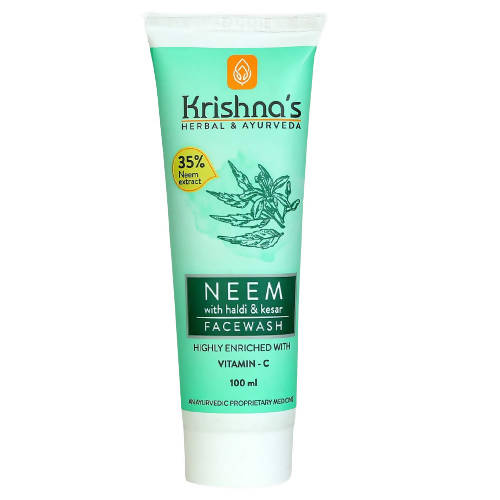 Krishna's Herbal & Ayurveda Neem Face Wash | Grocsy