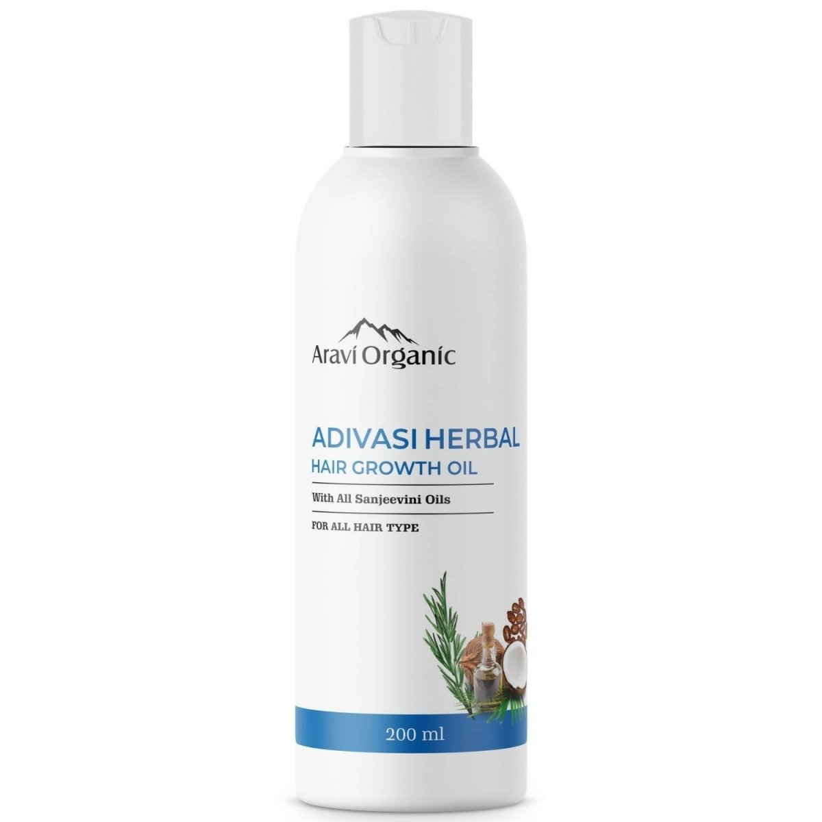 Aravi Organic Adivasi Herbal Hair Growth Oil | Grocsy