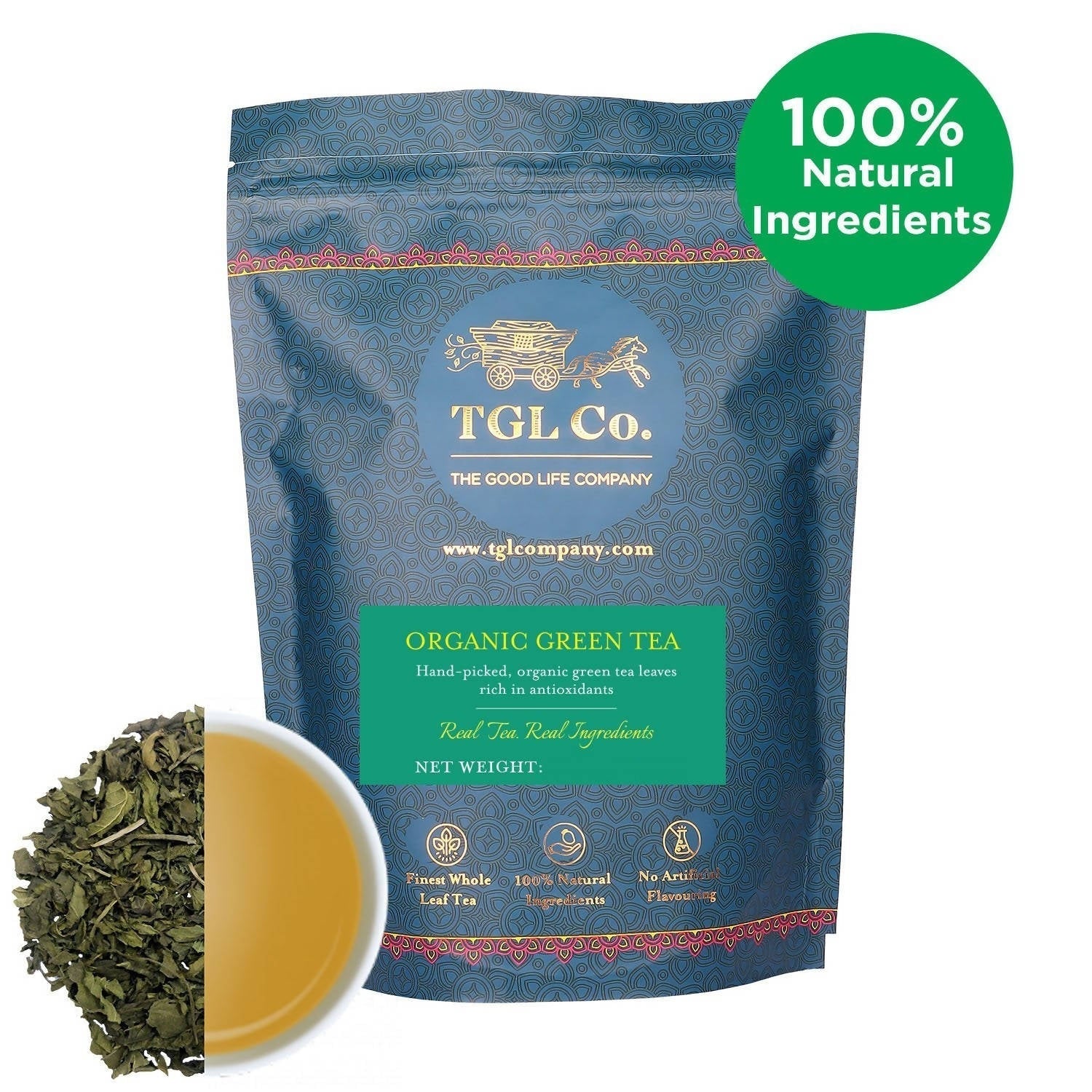 TGL Co. Organic Green Tea | Grocsy