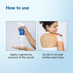 BeBodywise 10% Lactic AHA Exfoliating Body Scrub | Grocsy
