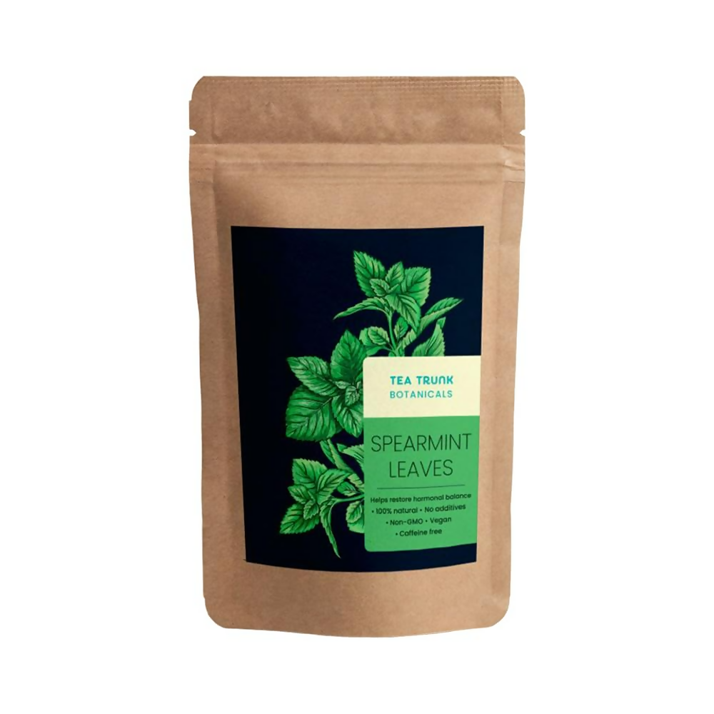 Tea Trunk Spearmint Leaves Natural Calming Tea | Grocsy