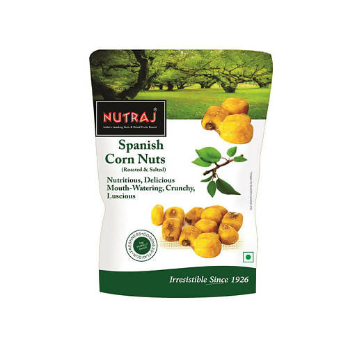 Nutraj Spanish Corn Nut (Roasted & Salted) | Grocsy