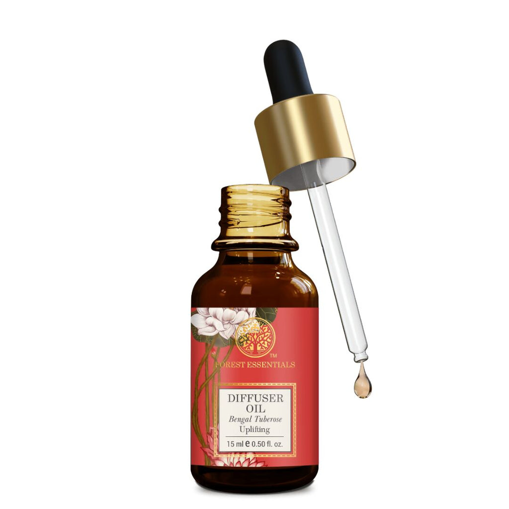 Forest Essentials Blended Diffuser Oil Bengal Tuberose | Grocsy