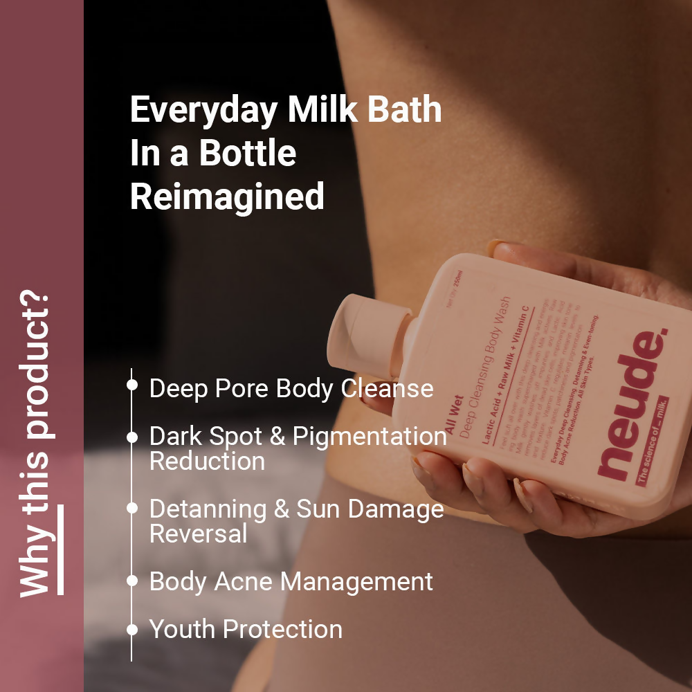 Neude Gentle Daily Body Wash Shower | Grocsy