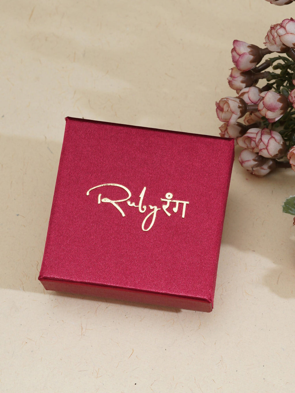 Kundan Necklace (Gold) - Ruby Raang | Grocsy
