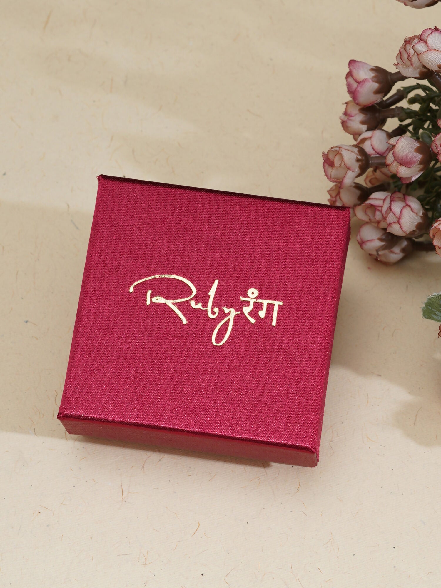 Kundan Necklace (Gold) - Ruby Raang | Grocsy