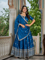 Lehenga Mart Rama Designer Wedding Wear Lehenga Choli | Grocsy