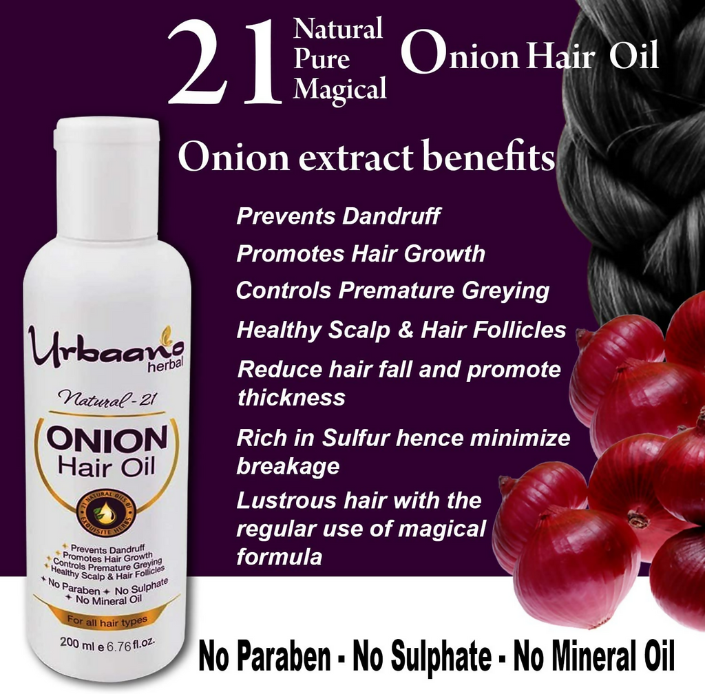 Urbaano Herbal Premium Hair Care Kit | Grocsy