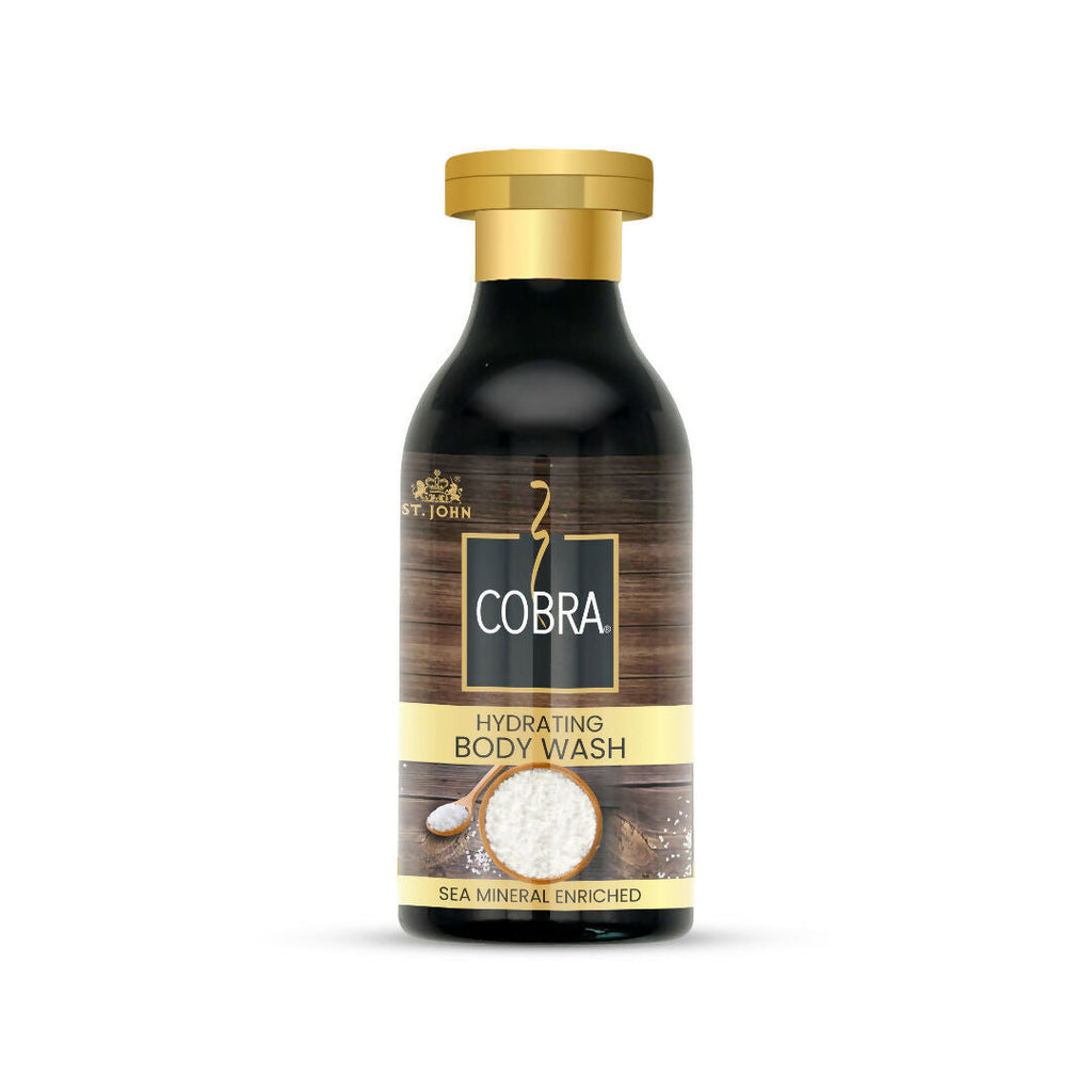 ST.JOHN Cobra Sea Mineral Enriched Body Wash Refreshing & Hydrating Deep Cleansing with Oceanic Minerals For All Skin Types | Grocsy