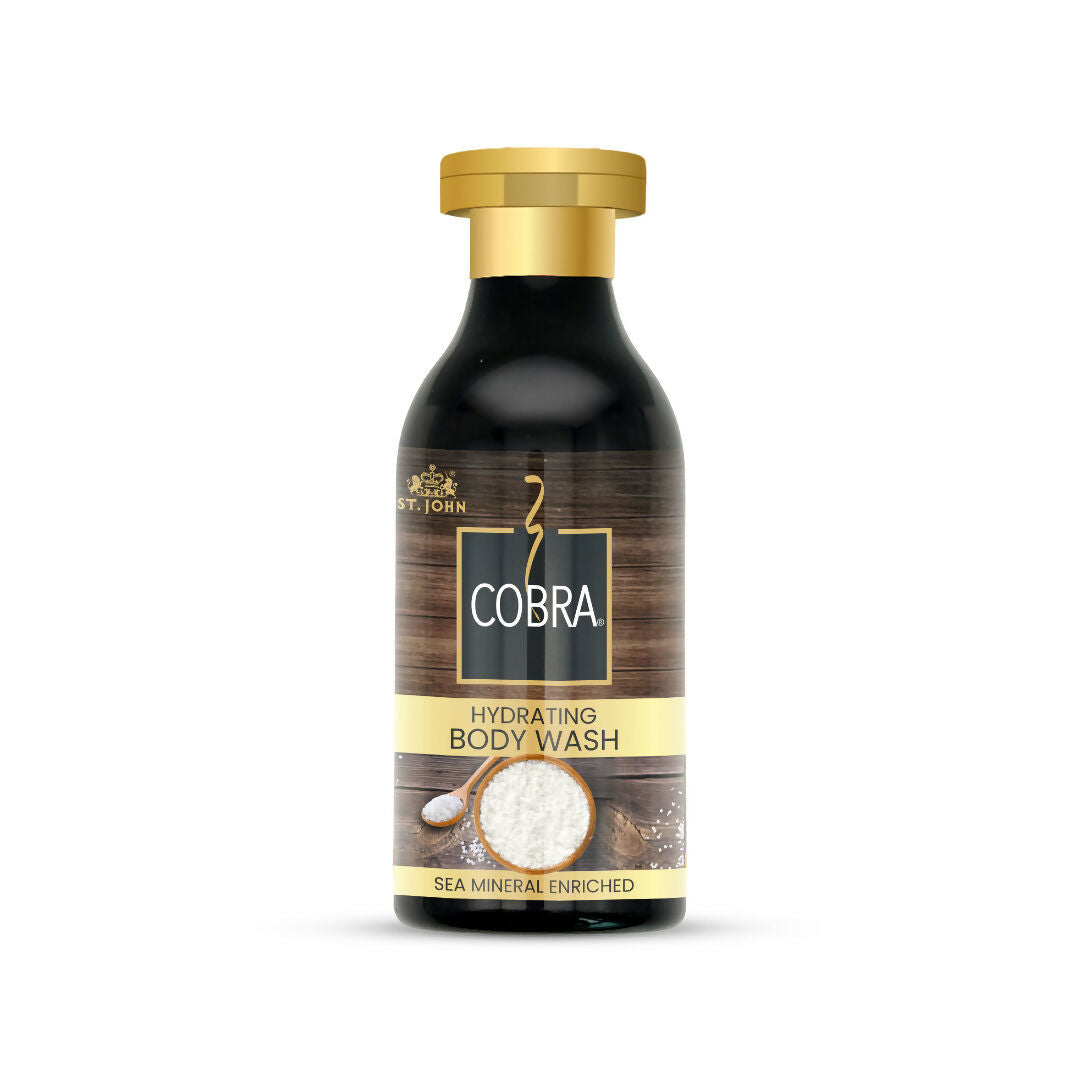 ST.JOHN Cobra Sea Mineral Enriched Body Wash Refreshing & Hydrating Deep Cleansing with Oceanic Minerals For All Skin Types | Grocsy