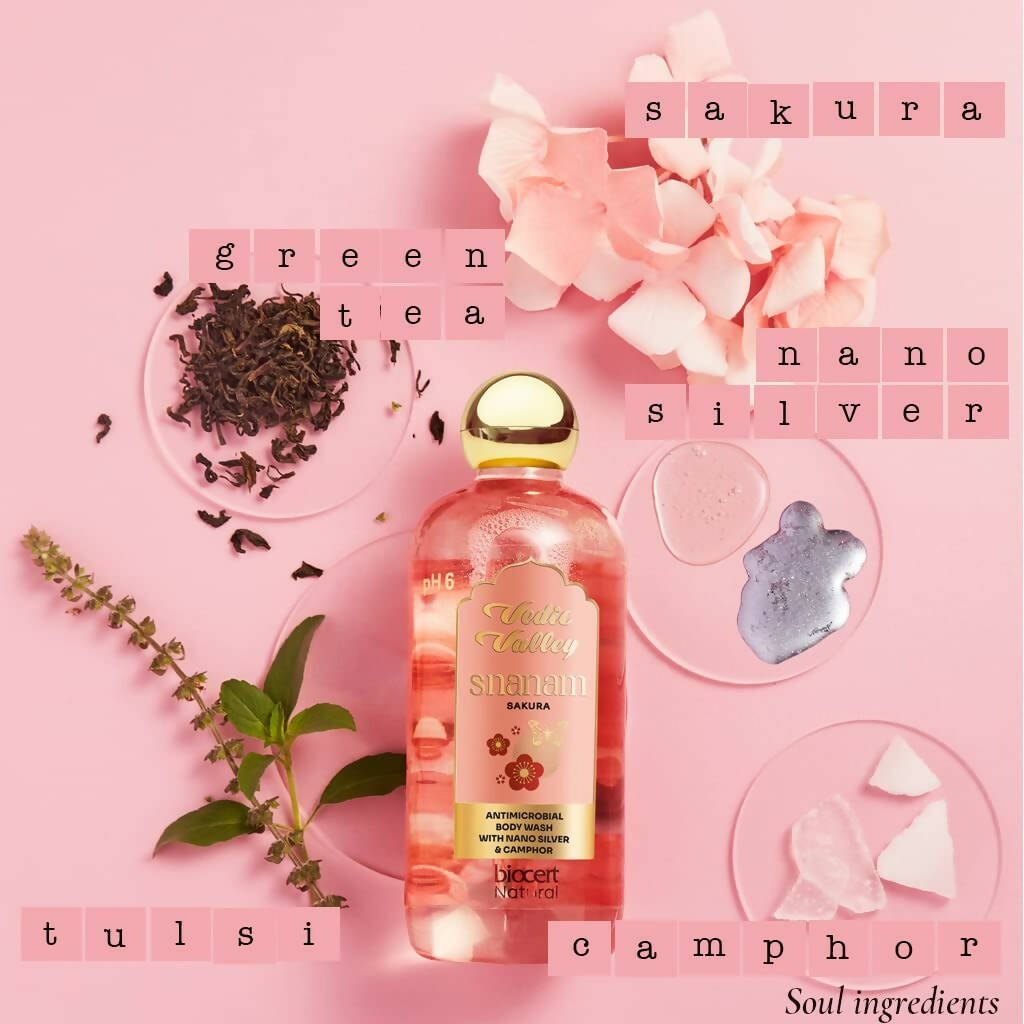 Vedic Valley Sakura Body Wash | Grocsy