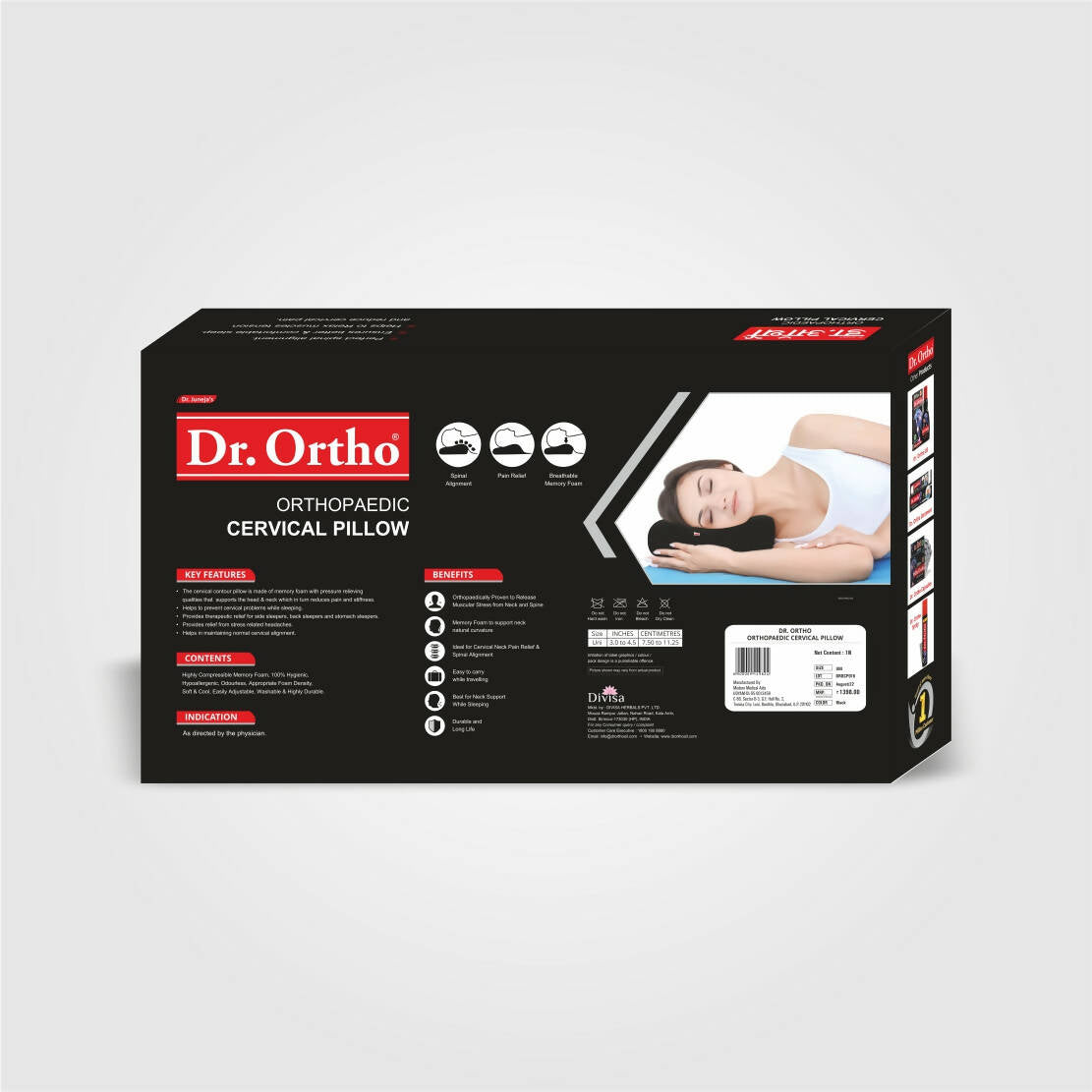 Dr. Ortho Cervical Pillow | Grocsy