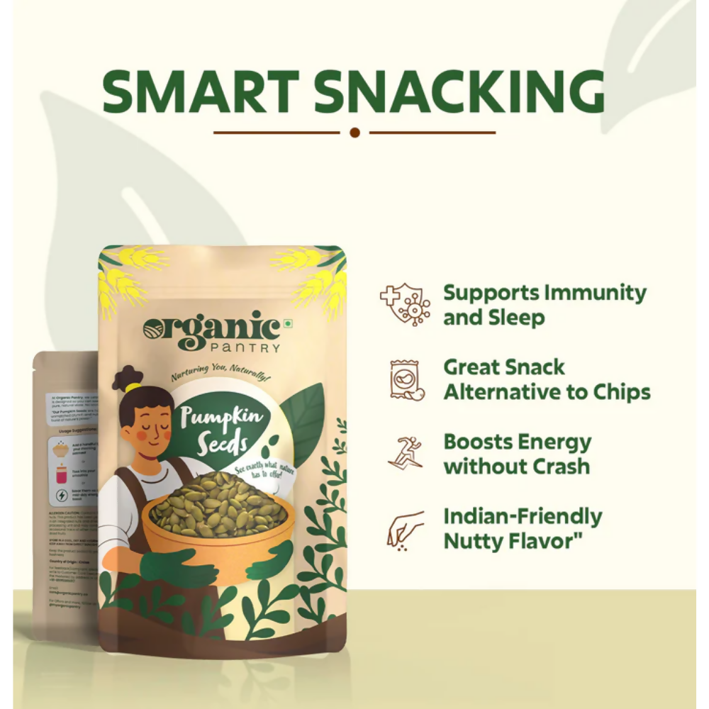 Organic Pantry Pumpkin Seeds | Grocsy