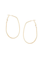 NVR Women Set of 2 Contemporary Hoop Earrings | Grocsy