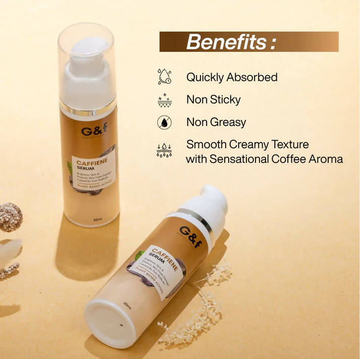 G&f Coffee Face Serum for Brightening Skin | Grocsy