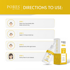 Pores Be Pure Vitamin C Serum With Ethyl Ascorbic Acid & Hyaluronic Acid | Grocsy