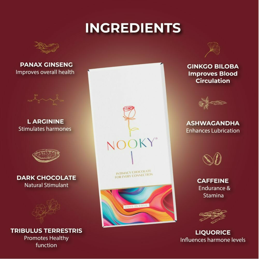 Nooky Mood Enhancing Chocolate For Every Connection | Grocsy