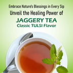 Naivedyam Classic Tulsi Flavour Jaggery Tea | Grocsy