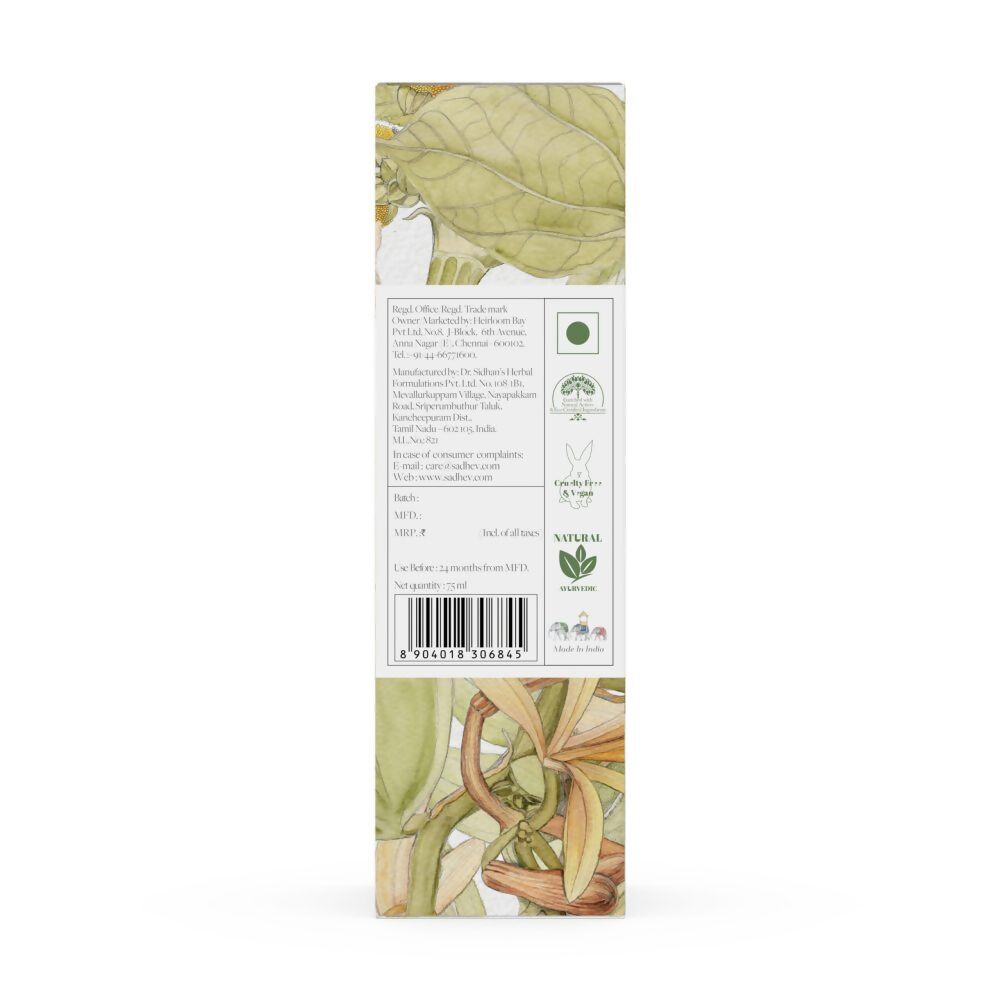 Sadhev Ayurvedic Vanilla Shower Oil | Grocsy