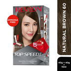 Revlon Top Speed Hair color Women - Natural Brown 60 | Grocsy