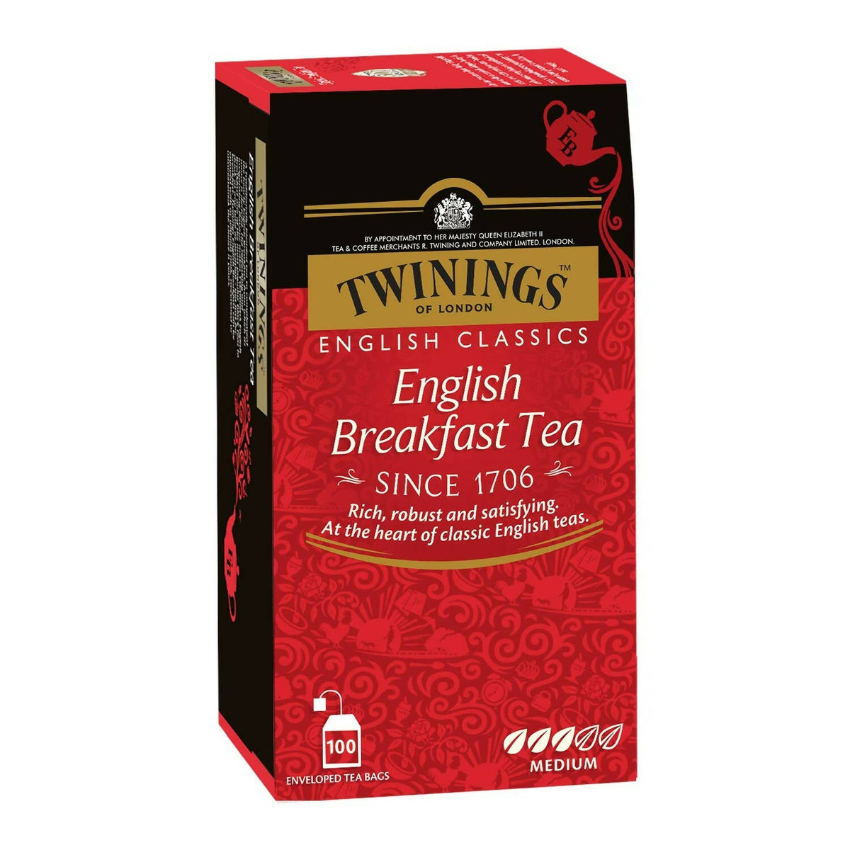 Twinings English Breakfast Tea Tea Bags | Grocsy