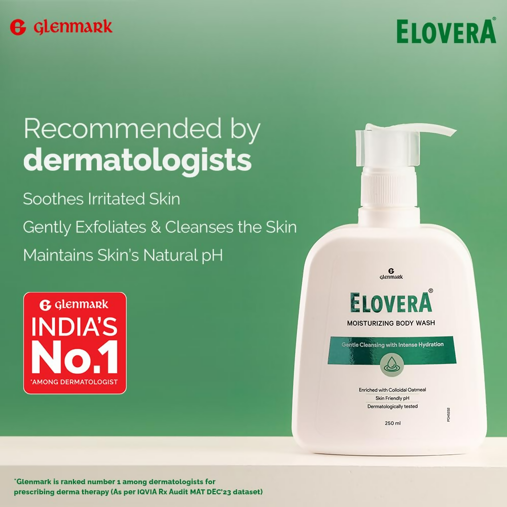 Glenmark Elovera Moisturising Body Wash | Grocsy