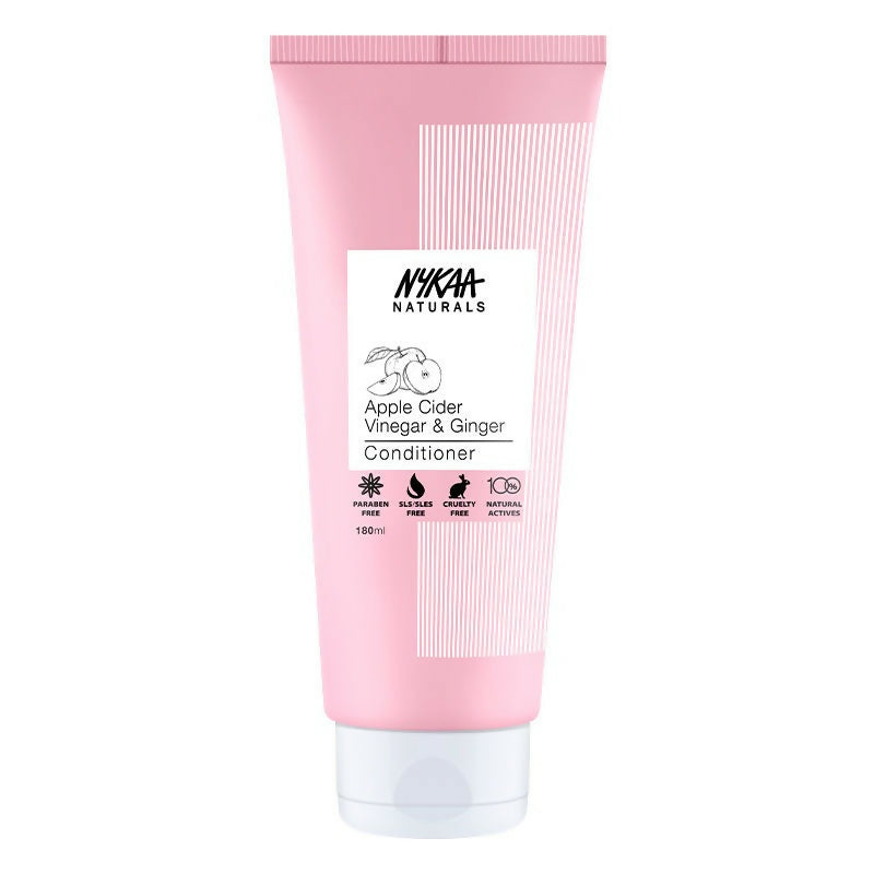 Nykaa Naturals Anti-Dandruff-Free Conditioner With Apple Cider Vinegar & Ginger | Grocsy