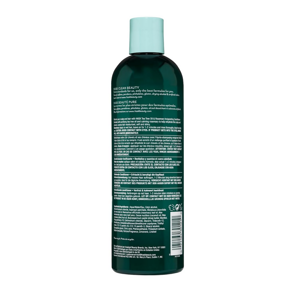 HASK Tea Tree Oil & Rosemary Invigorating Conditioner | Grocsy