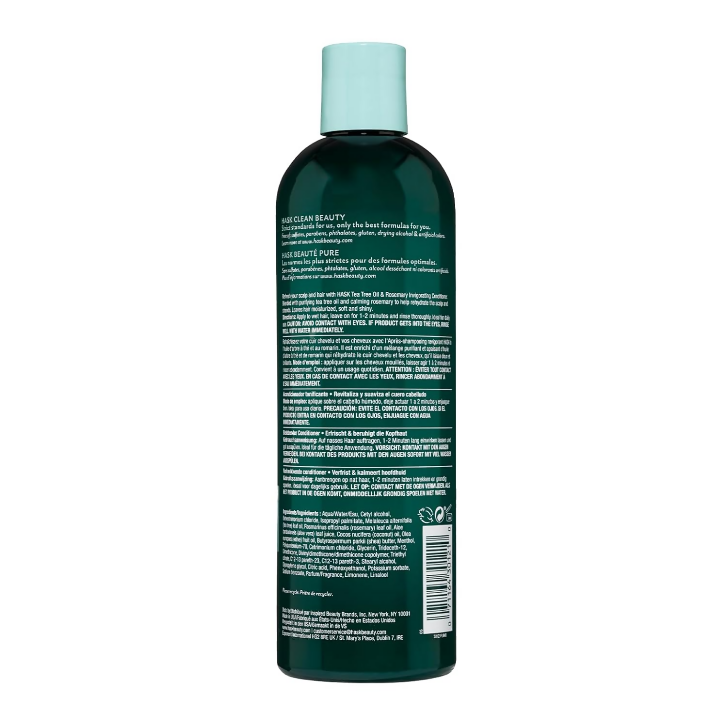 HASK Tea Tree Oil & Rosemary Invigorating Conditioner | Grocsy