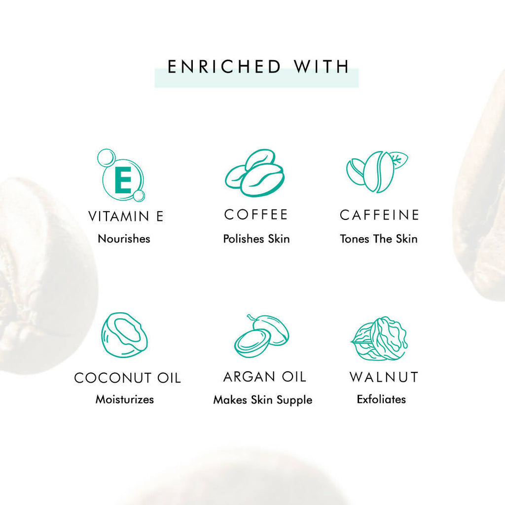 mCaffeine Exfoliation & Tan Removal Combo | Grocsy
