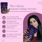 Satthwa Organic Indigo Powder | Grocsy