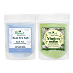 VedicAyurveda Dead Sea Salt and Mogra Bath Salt | Grocsy