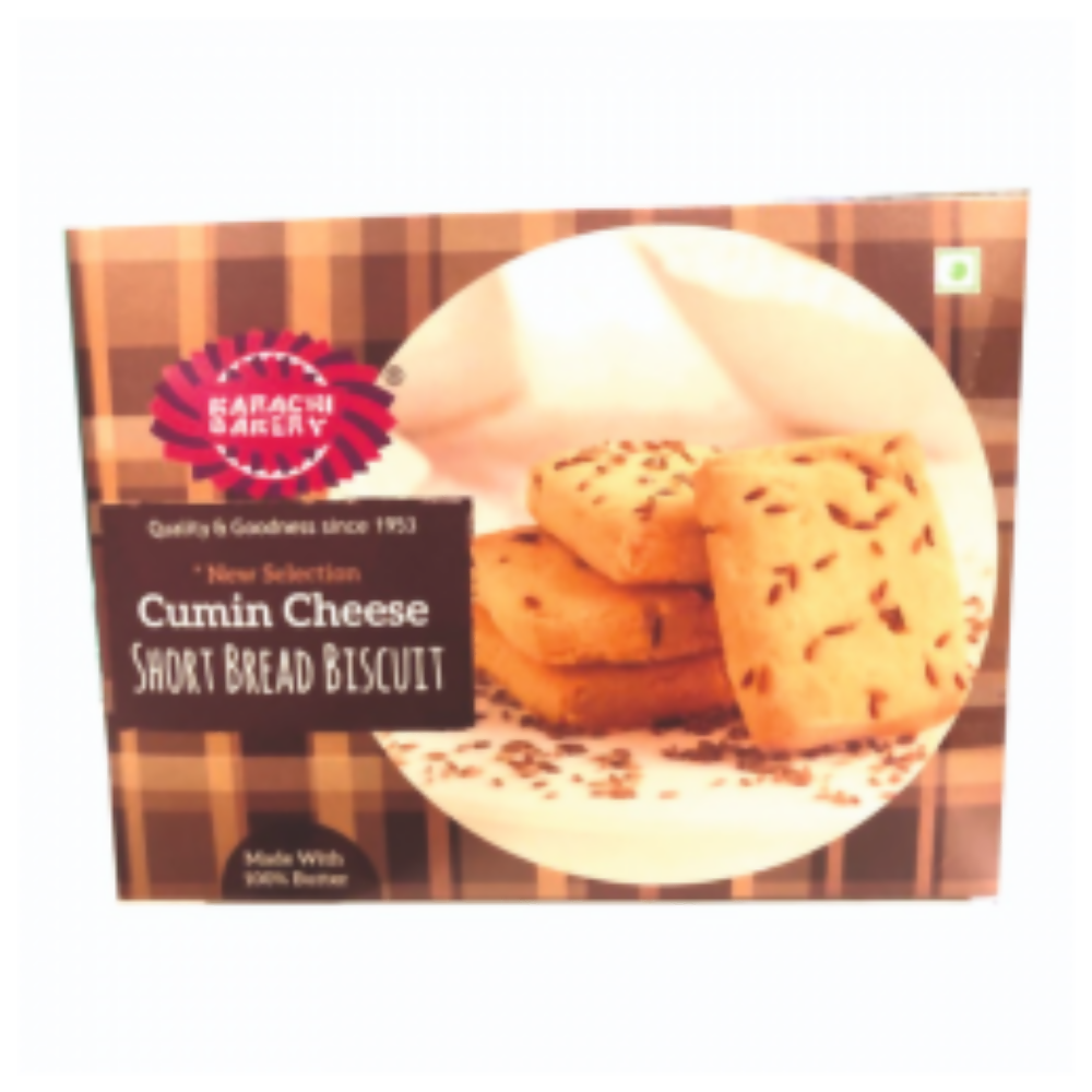 Karachi Bakery Cumin Cheese Short Bread Biscuit | Grocsy