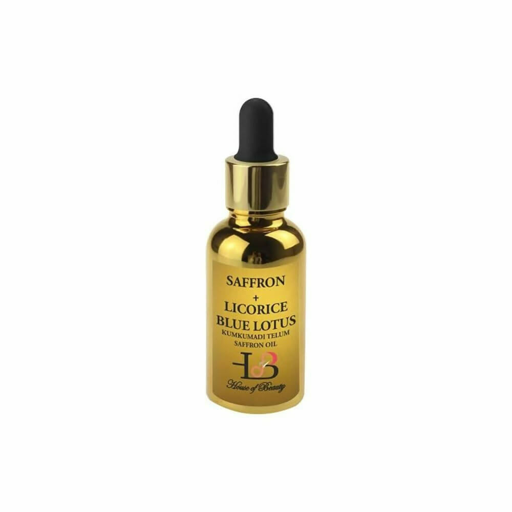 House of Beauty Kumkumadi Telum (Saffron Oil), Saffron Night Serum Facial Oil | Grocsy