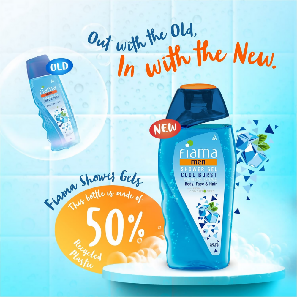 Fiama Men Cool Burst Shower Gel | Grocsy