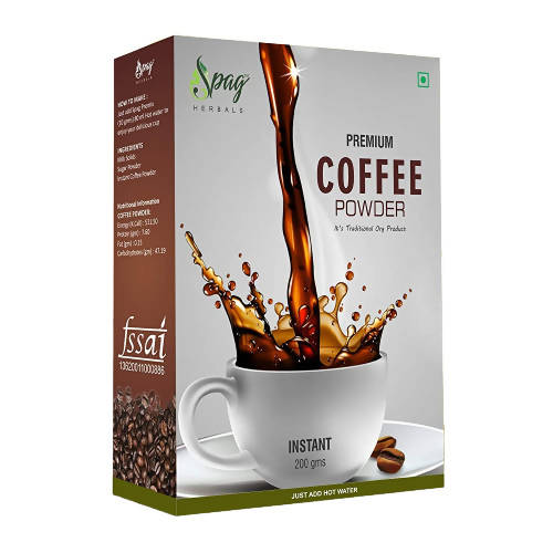 Spag Herbals Premium Instant Chocolate Coffee Powder | Grocsy