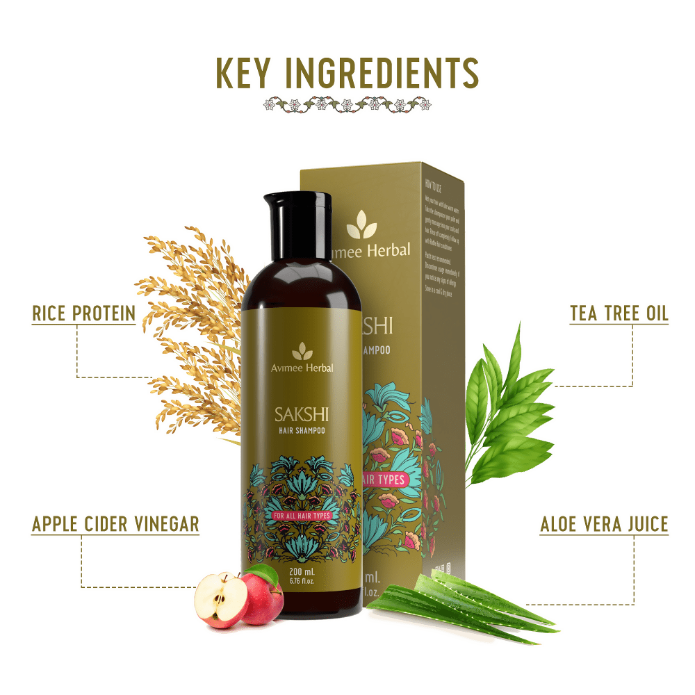 Avimee Herbal Sakshi Hair Shampoo | Grocsy