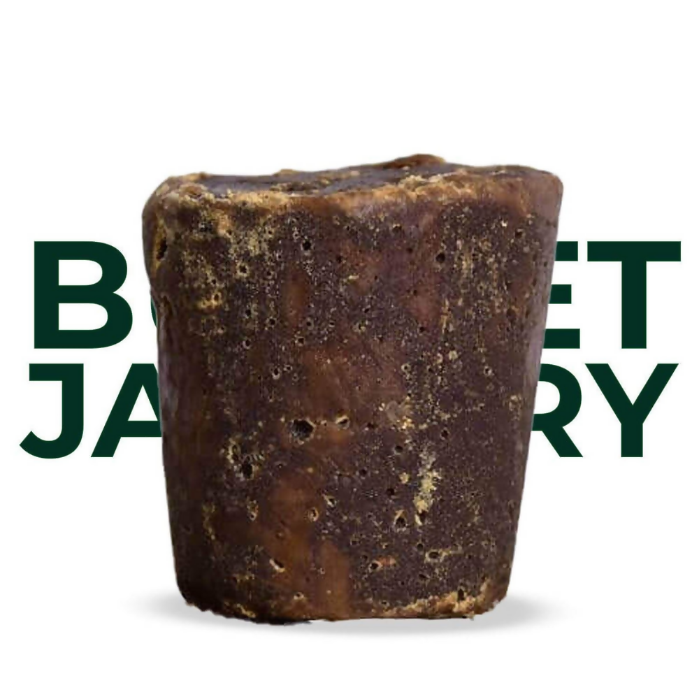Organic Mandya Bucket Jaggery | Grocsy