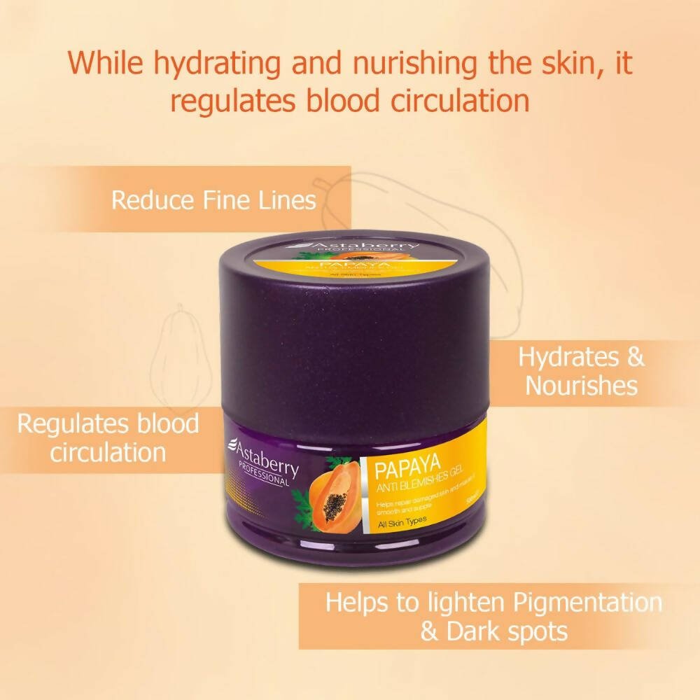 Astaberry Papaya Anti Blemishes Face Gel | Grocsy