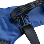 Waggety Tuxedo Dog Harness - Stylish Blue & White Design, Adjustable Fit, Durable Fabric, Elegant Pet Harness for Dogs | Grocsy
