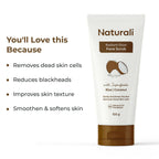 Naturali Radiant Glow Face Scrub | Grocsy