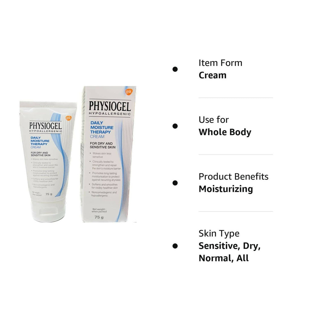Physiogel Hypoallergenic Daily Moisture Therapy Cream | Grocsy