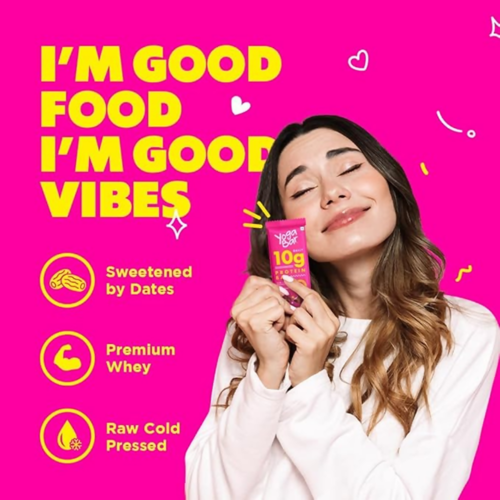 Yoga Bar Protein Bar - Dark Chocolate Cranberry | Grocsy