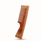Little Extra Wooden Neem Comb For Hair Growth | Grocsy