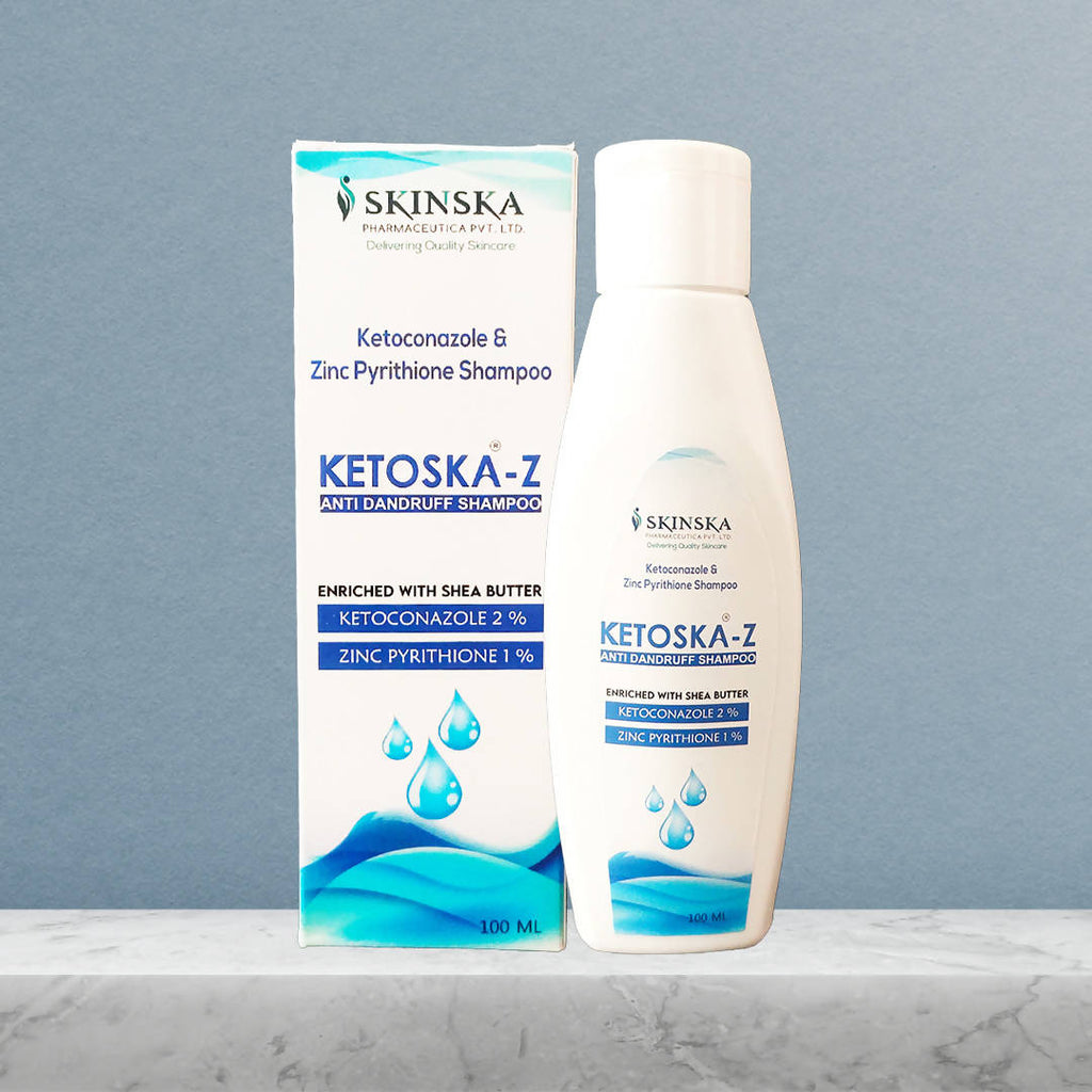 Skinska Natural Ketoska-Z Anti Dandruff Shampoo | Grocsy